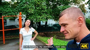 DEBT4k. Cumshot instead of money