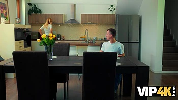 VIP4K. MILF Hunts for her Daughters Boyfriend's Young and Hard Dick