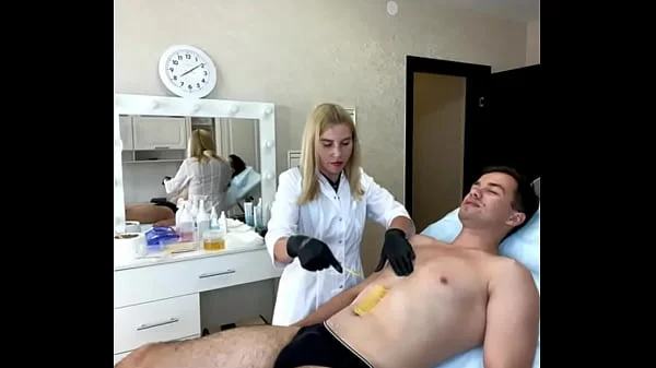 Revelations of a Russian webcam model during full body depilation