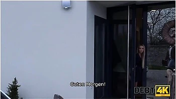 Czech Beauty Has To Spread Legs Or Debt Collector Confiscates Her Car - Victoria Pure