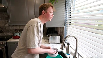 Cougar Katie Morgan catches her man Jimmy Michaels in a compromising act