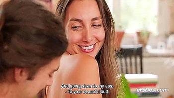 Sex Academy: Of 4 - Ana Teaches Lucky Student 18+ How To Be An Anal Expert