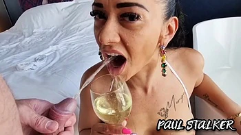 [Piss] Busty Brazilian Milf Morgan Xx Gets Pissed In Mouth And