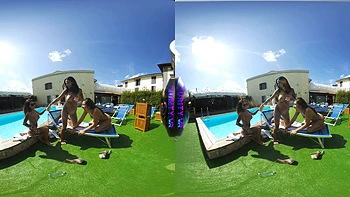 3 lesbian goddesses with Guilia, Benny, & Ale