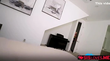 Taking Care Of Her Stepbrothers Boner With Ashdon James And Little Bit