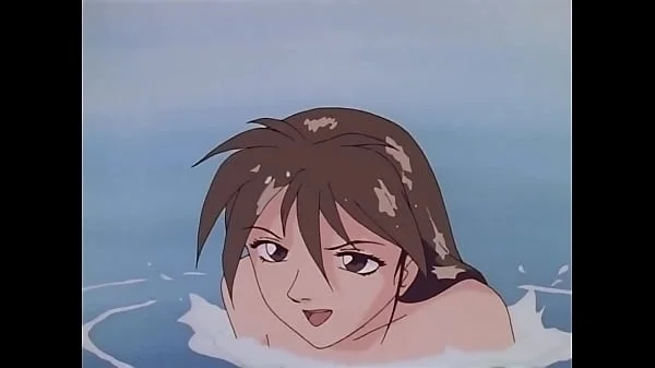 Lesbian teens having fun at the lake