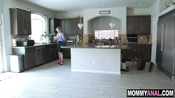 Busty milf ass fucked by annoying neighbor