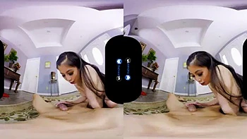 New neighbour: Cowgirl, Big Tits  Asian VR Porn