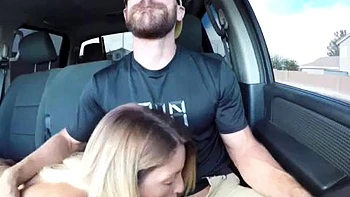 Sex in Car ft. Kissa Sins: Blowjob, Amateur  Bongacams Porn