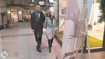 Cute Redhead Beauty Fucks Her Older Sugar Daddy