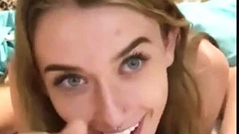 Leaked pov  hot girlfriend wpierced nose sucking  edging two tone malone dick: Porn