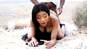 On a mountain: Blowjob, Doggy  Hardcore Porn