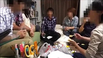 Group sex ft. Japanese: Blowjob, Doggy  Big Tits Porn