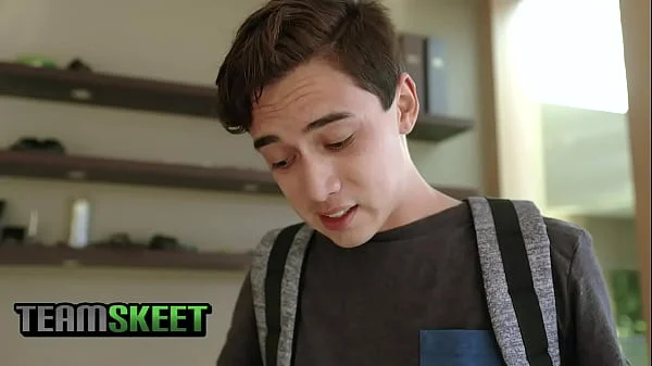 Stepmom And stepDaughter Take Care Of stepSon's Boo Boo- Becky Bandini and Katya Rodriguez