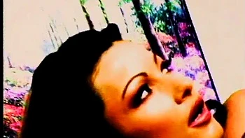 Petite brunette in black nylons twat fucked