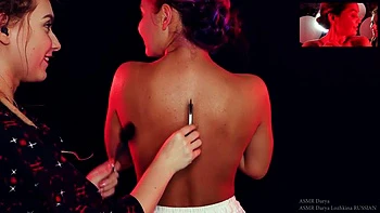 ASMR back tickling: Fansly, Milf  Asian Porn