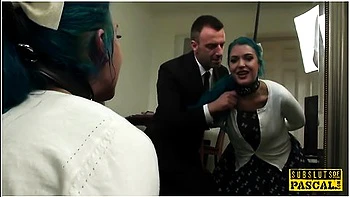 Alexxa Vice In British Sub Analized In Interracial Threeway