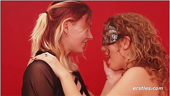 Brunette Babe In Liliths Sexual Fantasy - 2 Babes Have Fun Subduing The Obedient Lilith [ Of 3]