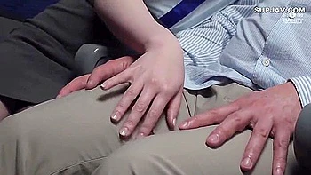 818 A Cabin Attendant With A Beautiful Ass Who Will Make A Seated Man Weak With Her S Shaped Ass Shaking Cowgirl Position Without Moving At All Decensored