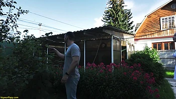 Horny Voyeur Old Man Licking My Wife