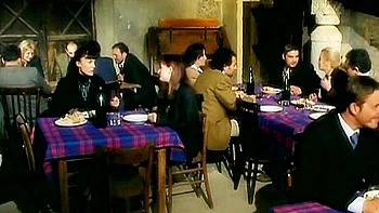 Vintage Threesome Featuring Double Blowjob And Rimjob