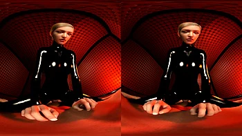 Mistress in Black Latex – POV Cowgirl