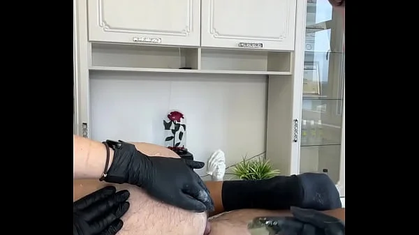 During the training of an apprentice client powerfully cum in the office SugarNadya