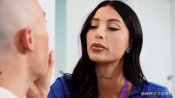 Nurse Takes Cares Of A Patients Dick - Azul Hermosa