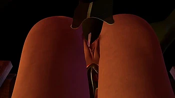 Orc Has His Way with His Elf in the Stocks BDSM - 3D Hentai