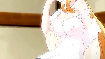 The monster rapes her, holds her down, and penetrates her anus.