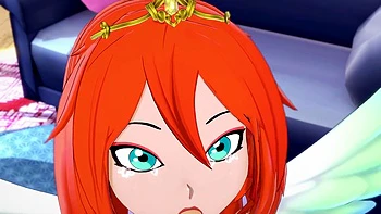 Stella Gives a Blowjob in POV : Winx Club Parody