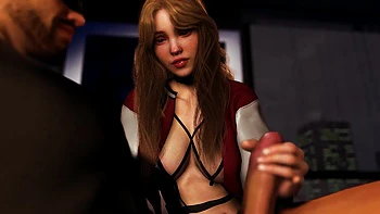 Hot Blonde Chick Sucking Dick: X-ray Blowjob