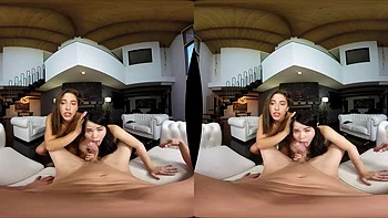 Special VR: Blowjob, Cowgirl  Babe Porn