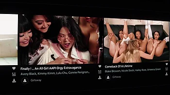 DEVILS GANGBANGS - Hot Diamond Banks Has Been Given A Gift Of Four White Cock To Pleasure Her Today: Porn