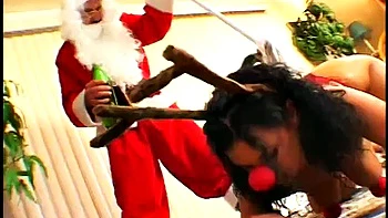 Michelle Raven Fucks Santa: Blowjob, Doggy  Cowgirl Porn