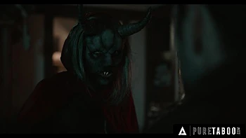 PURE TABOO Six-Breasted Krampus Emerges On Christmas Eve To Feast On Naughty Man s Hard Cock