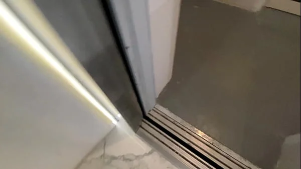 Elevator fuck with stranger makes me so horny - Cock2squirt