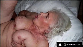 Horny Granny Gets Her Old Pussy Fucked Hard By Her Lover