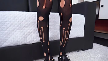 Very Pretty Slim Brazilian, Khali Noire In Darker Outfit, Fucked