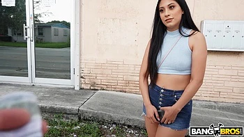 Hot Latina Fucked On The Bus