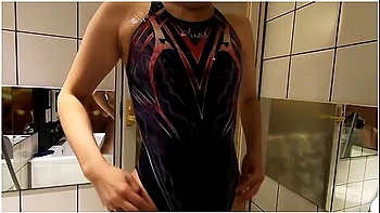 Japanese Racing Swimsuit&swimcap&goggle Bath Room Xxx