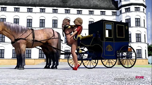 Royal Affair - 3D Futanari Animation