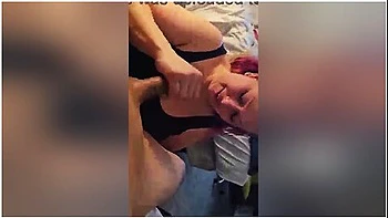 Sluty Hotwife Swallows Cock