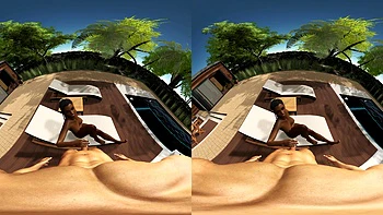 Fvr - 18 - Funtime At The Poolside - With Dahlia