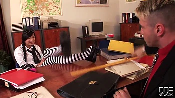 Striped socks & uniform