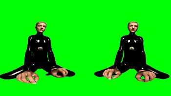 Mistress in Black Latex – POV Cowgirl (Passthrough)