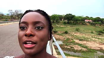 Super Tight Ebony Pussy Pounded POV