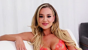 Blake Blossom Returns for Massive BBC Facial Cumshot