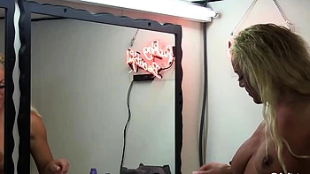 Blonde MILF Rebecca Jane Smyth Tease