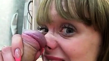 Polish Amateur Dick Touches Nose on Webcam